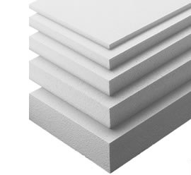 โฟมแผ่น EPS, EPE, EPP, EVA 